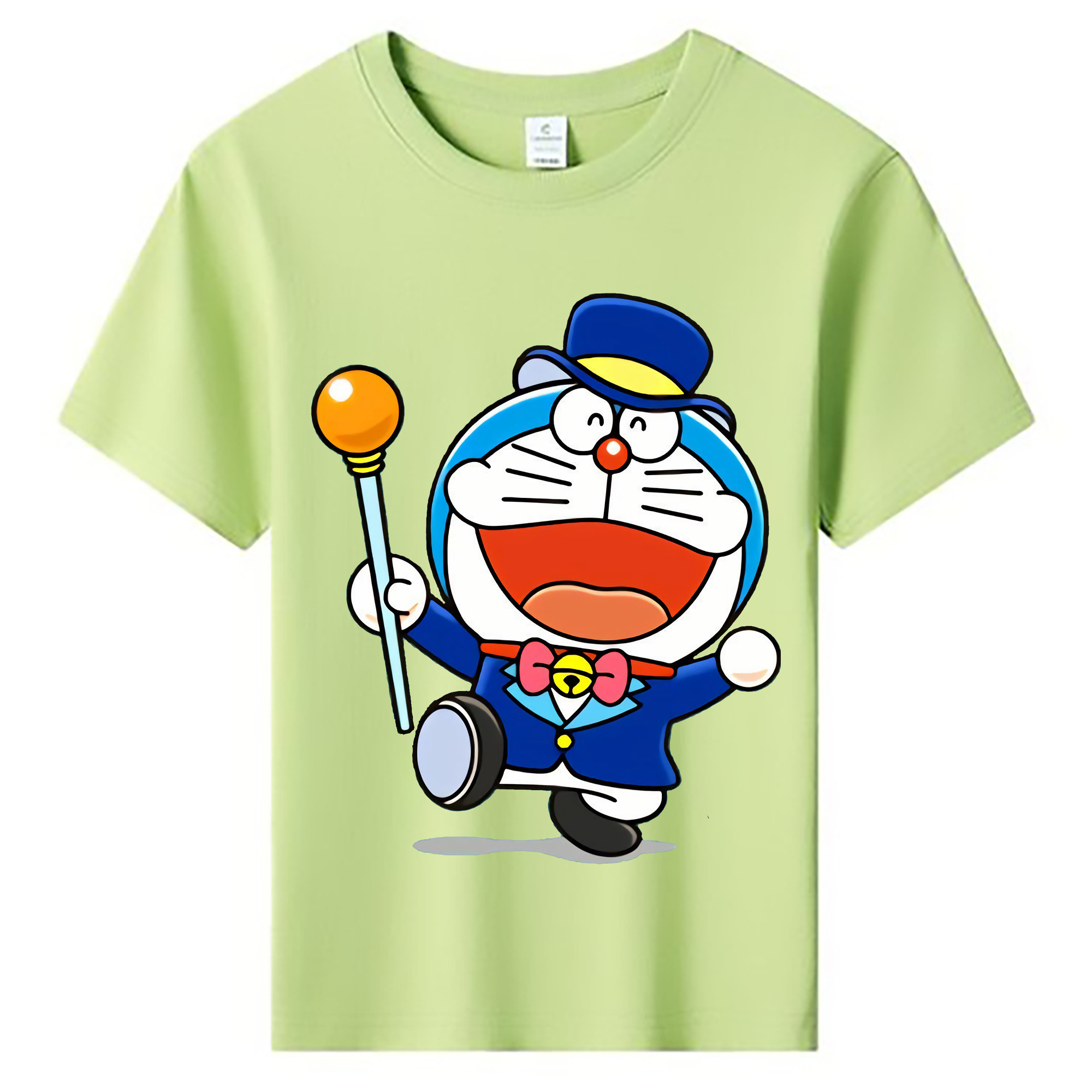 （画像用） ドラえもん Doraemon 綿100％キッズTシャツ（フロントプリント）